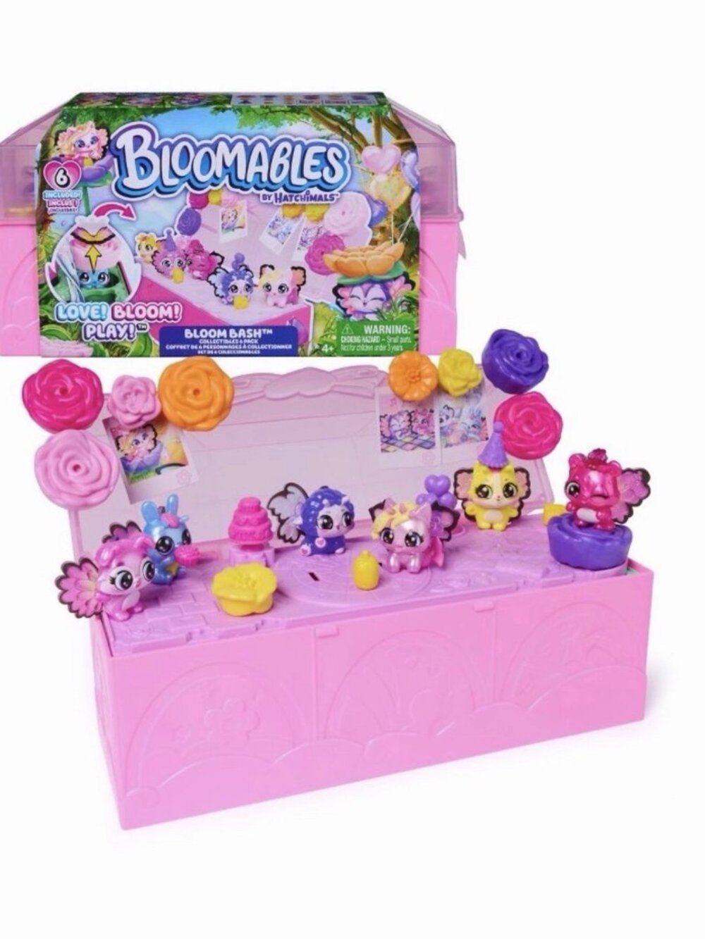 Hatchimals Bloomables Bloom Petal Party Playset Terrarium * NEW